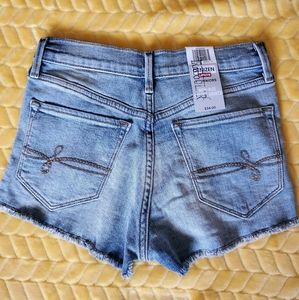 LEVIS DENIZEN High Rise Cheeky shorts